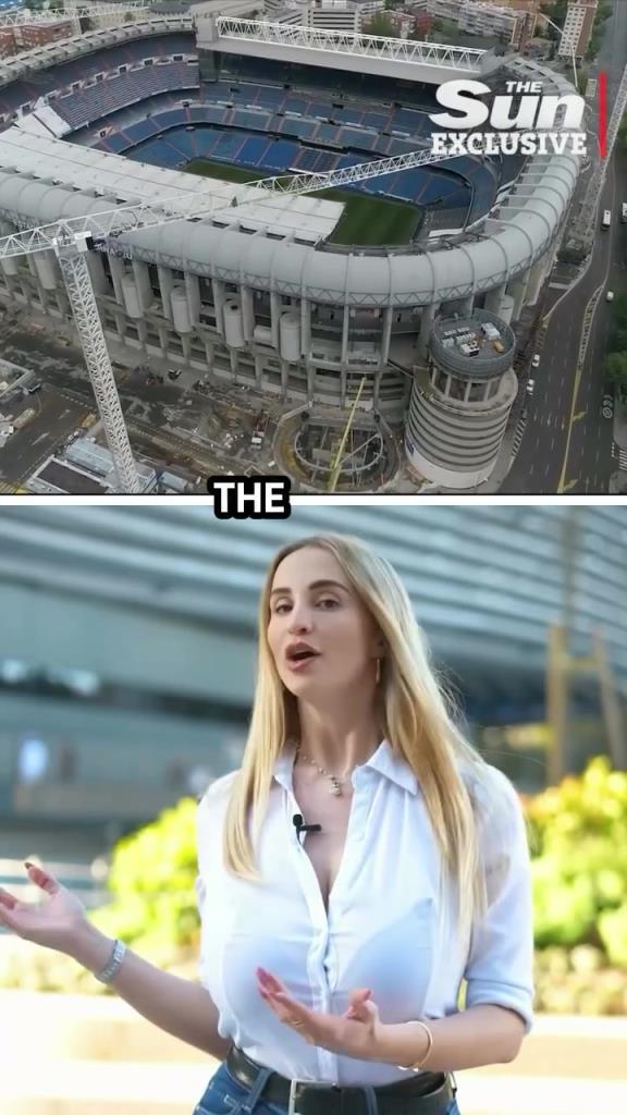 皇馬女主持預測歐冠比分，請原諒我！！我的全部精力都被身材吸引